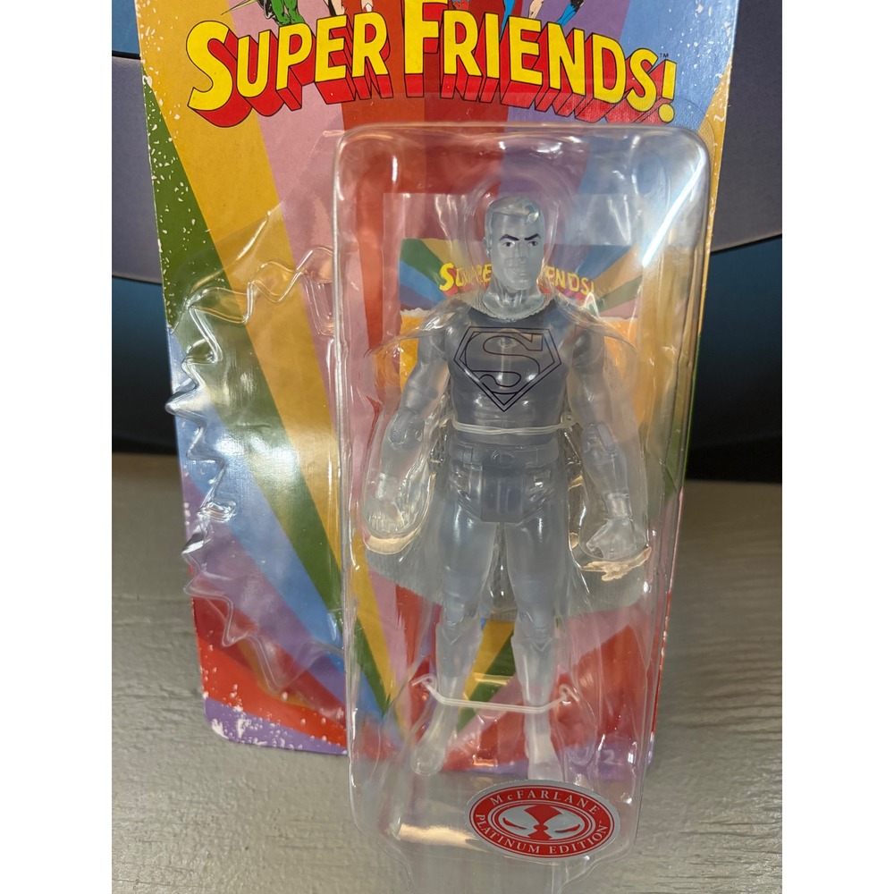 McFarlane Toys - Super Fiends - Superman Crystallized (Red Platinum) (Wave 16)